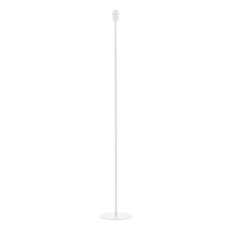 pied de lampadaire en metal blanc 135 cm