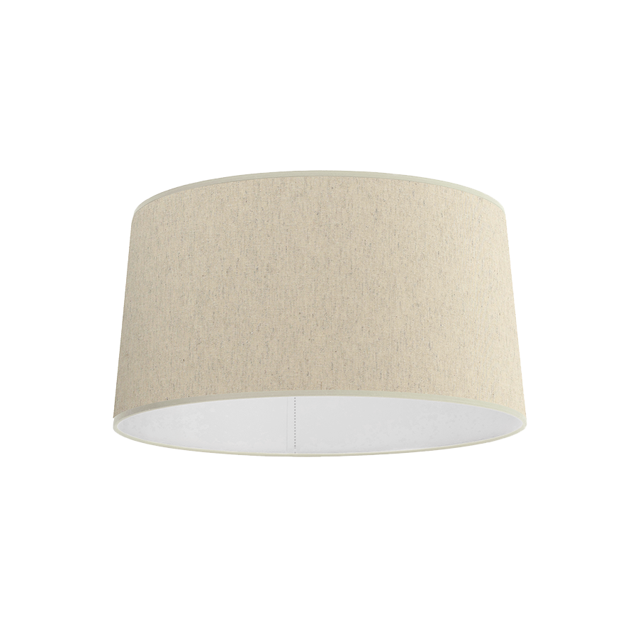 abat jour beige réversible lin 38 cm abat jour beige réversible lin 38 cm