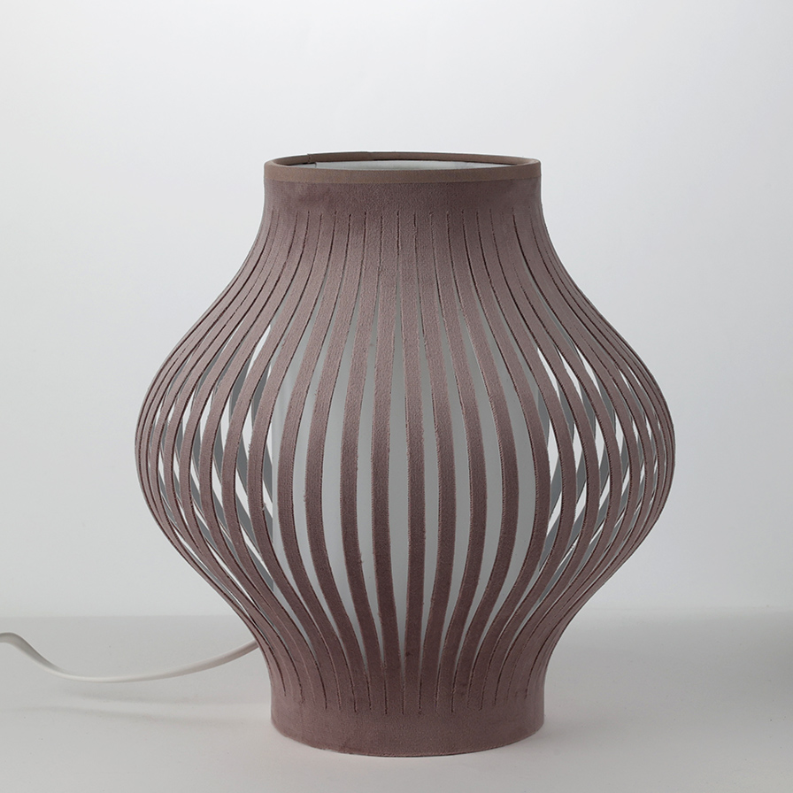 ONION lampe de table gris cendre, Style bohème chic minimaliste moderne, image produit OFF