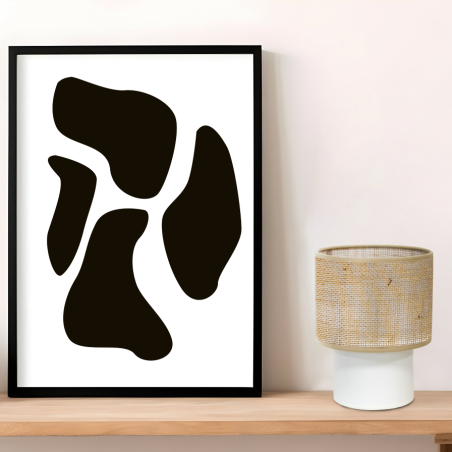 Ambiance déco avec la lampe TABATA dans une chambre au style scandinave et naturel