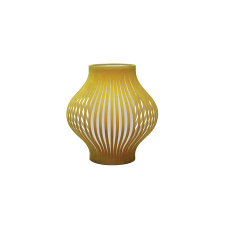 ONION lampe de table en velours  jaune amarillo, Style minimaliste moderne, image produit
