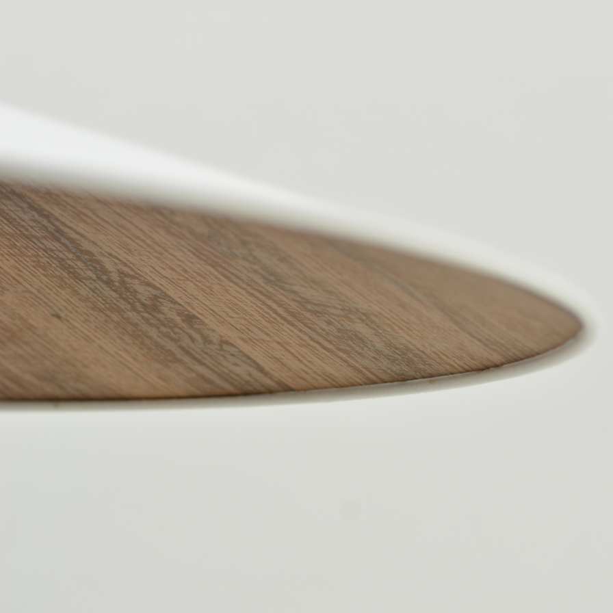 SOLO suspension blanc écru et bois design élégant moderne pour un style scandinave.