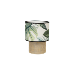 Lampe de table à motif jungle camboya 17 cm