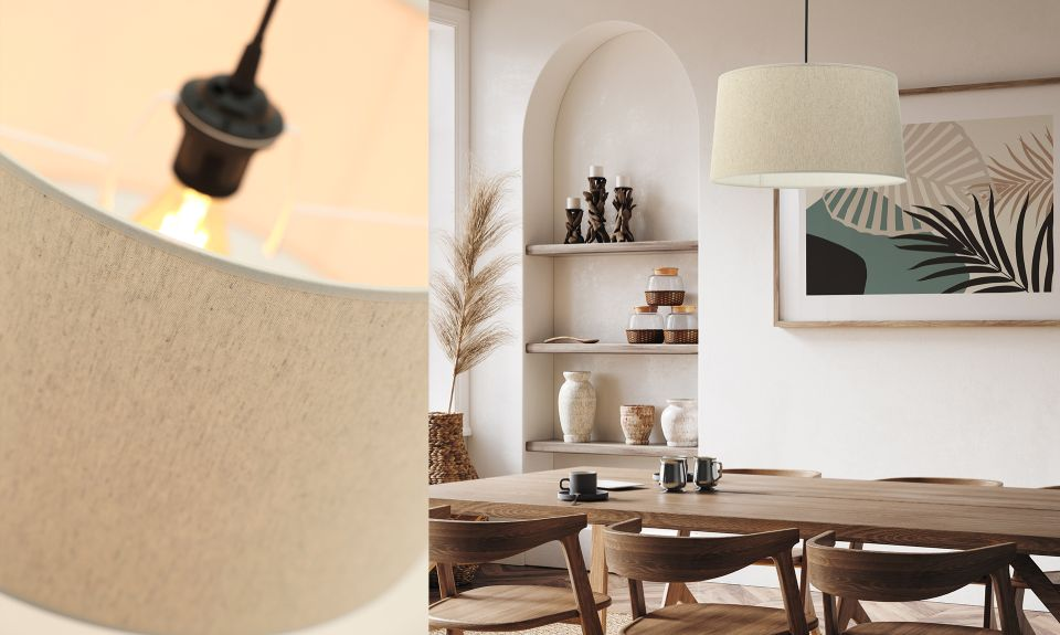 Abat jour pour lampe, lampadaire et suspension - Sinaya