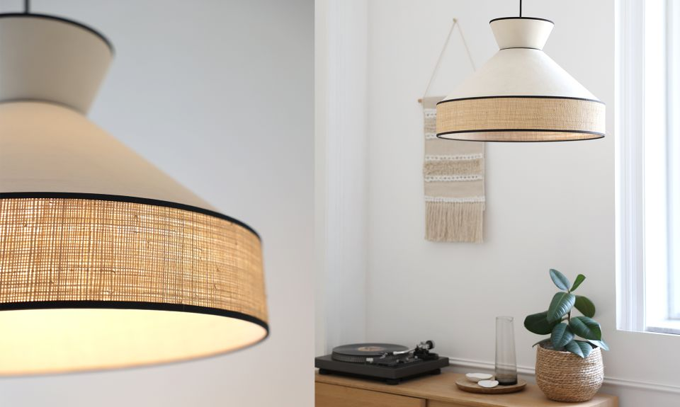 Suspension Naturelle - Élégance Écologique pour Votre Intérieur | SINAYA