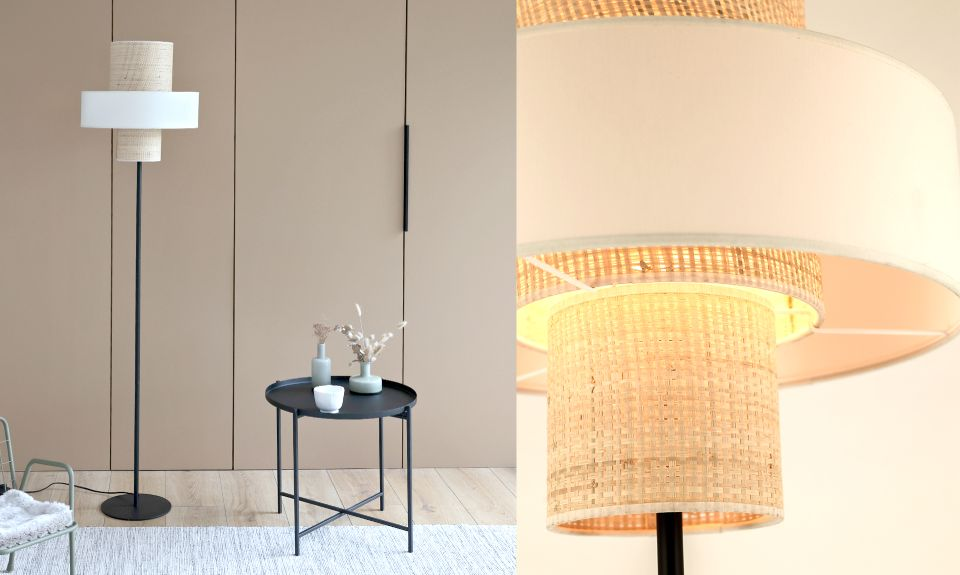Lampadaires Design et Bohème | Éclairage Élégant pour Votre Salon